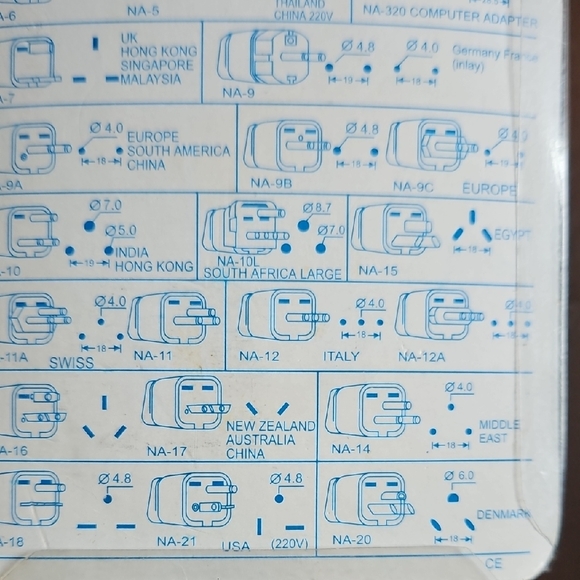 Universal Adapter - Cream - Picture 4 of 4